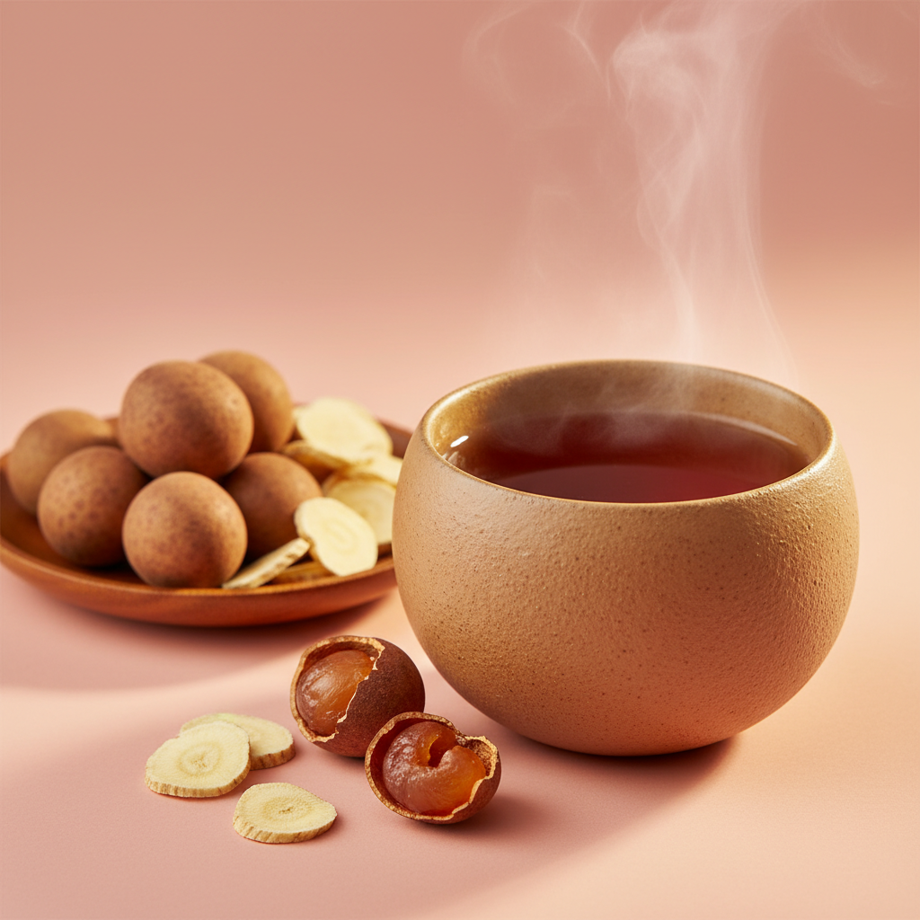 桂圆黄芪饮 - 补气养血的温暖饮品